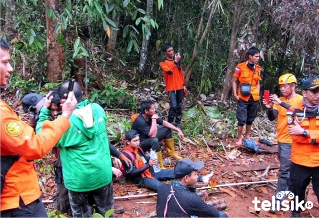 Lima Orang Hilang di Hutan Saluro Luwu Timur Ditemukan Selamat