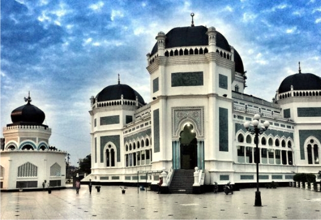 Sejarah Masjid Raya Medan Menjadi Daya Tarik Wisatawan