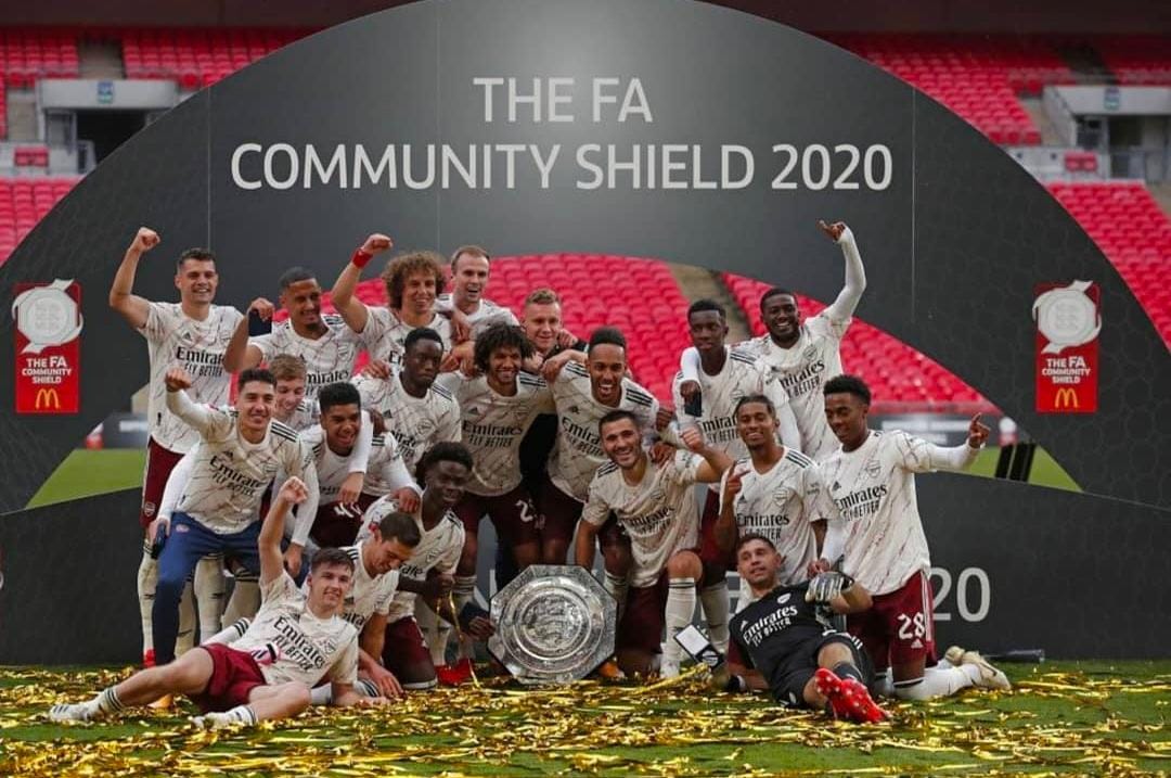 Kalahkan Liverpool, Arsenal Juara Community Shield 2020