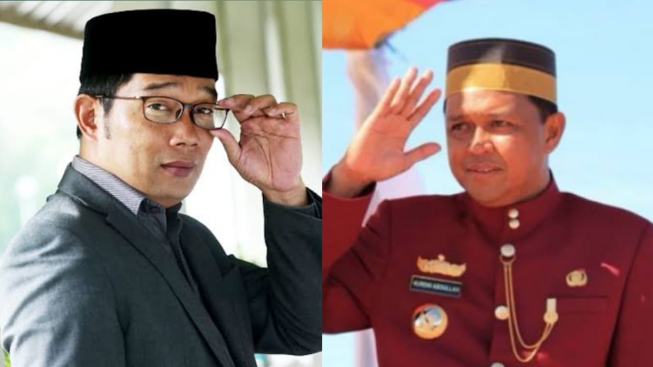 Ridwan Kamil dan Nurdin Abdullah Representasi Barat-Timur di Pilpres 2024