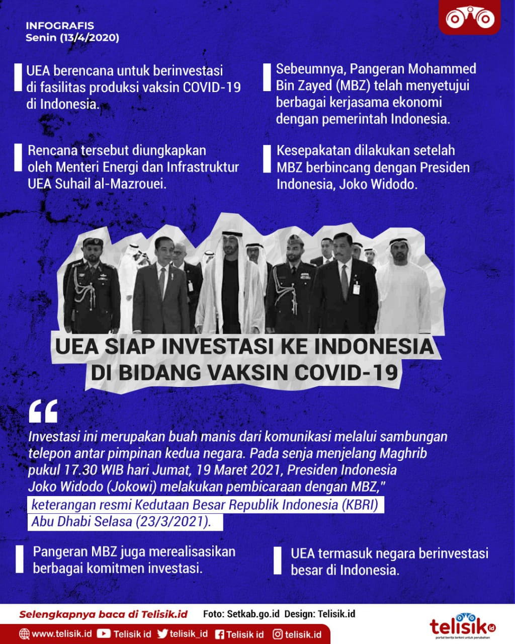 Infografis: UEA Siap Investasi ke Indonesia di Bidang Vaksin COVID-19