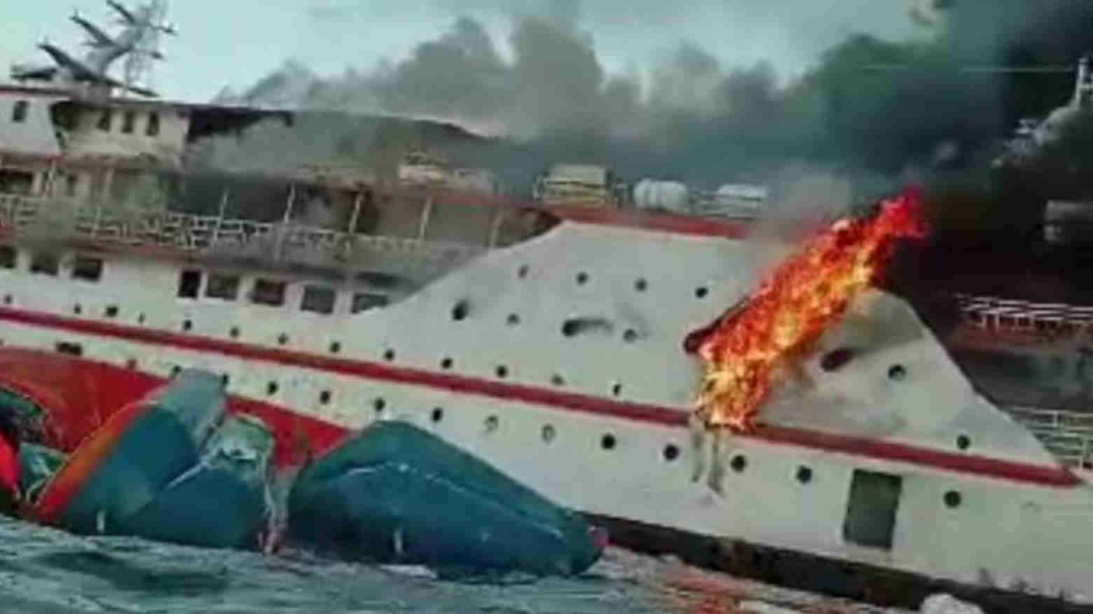 Kapal Rute Ternate-Kepulauan Sula Terbakar, Bagaimana Nasib 181 Penumpangnya?