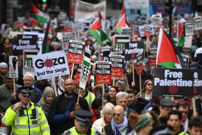 Ribuan Demonstran Amerika, Eropa hingga Yahudi Gelar Aksi Bela Palestina