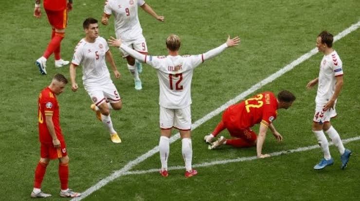 Masuk Perempat Final Euro 2020, Timnas Denmark Hajar Wales Empat Gol Tanpa Balas