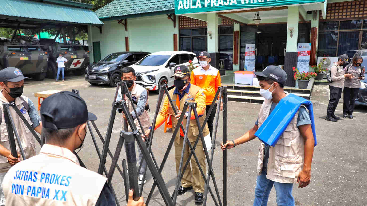 Jelang PON Papua, BNPB Siapkan 125 Relawan untuk Penguatan Disiplin Prokes
