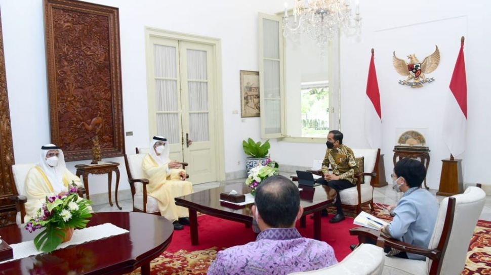 Presiden Jokowi Terima Kunjungan Menlu UAE, Bahas Apa?