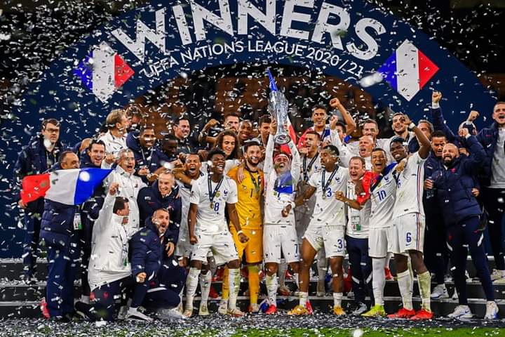 Hancurkan Spanyol, Prancis Juara UEFA Nations League