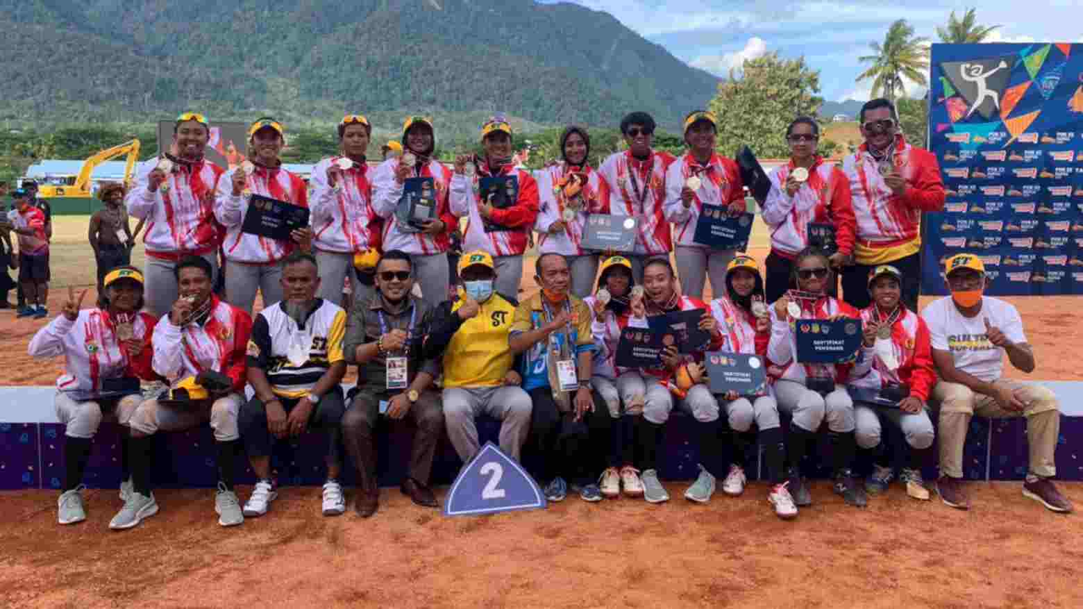 Raih Medali Perak PON Papua, Tim Softball Putri Sultra Cetak Sejarah