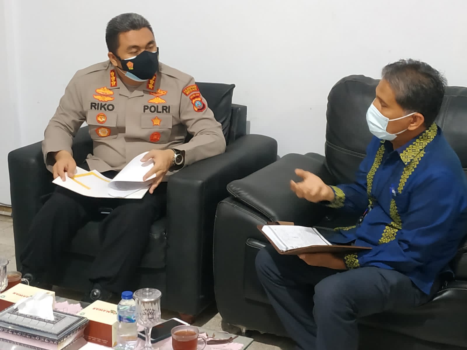 Bertemu Kapolrestabes Medan, Ombudsman Bahas Maraknya Pungli, Premanisme dan Narkoba