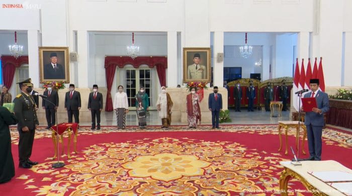 Jokowi Lantik Andika Perkasa Sebagai Panglima TNI