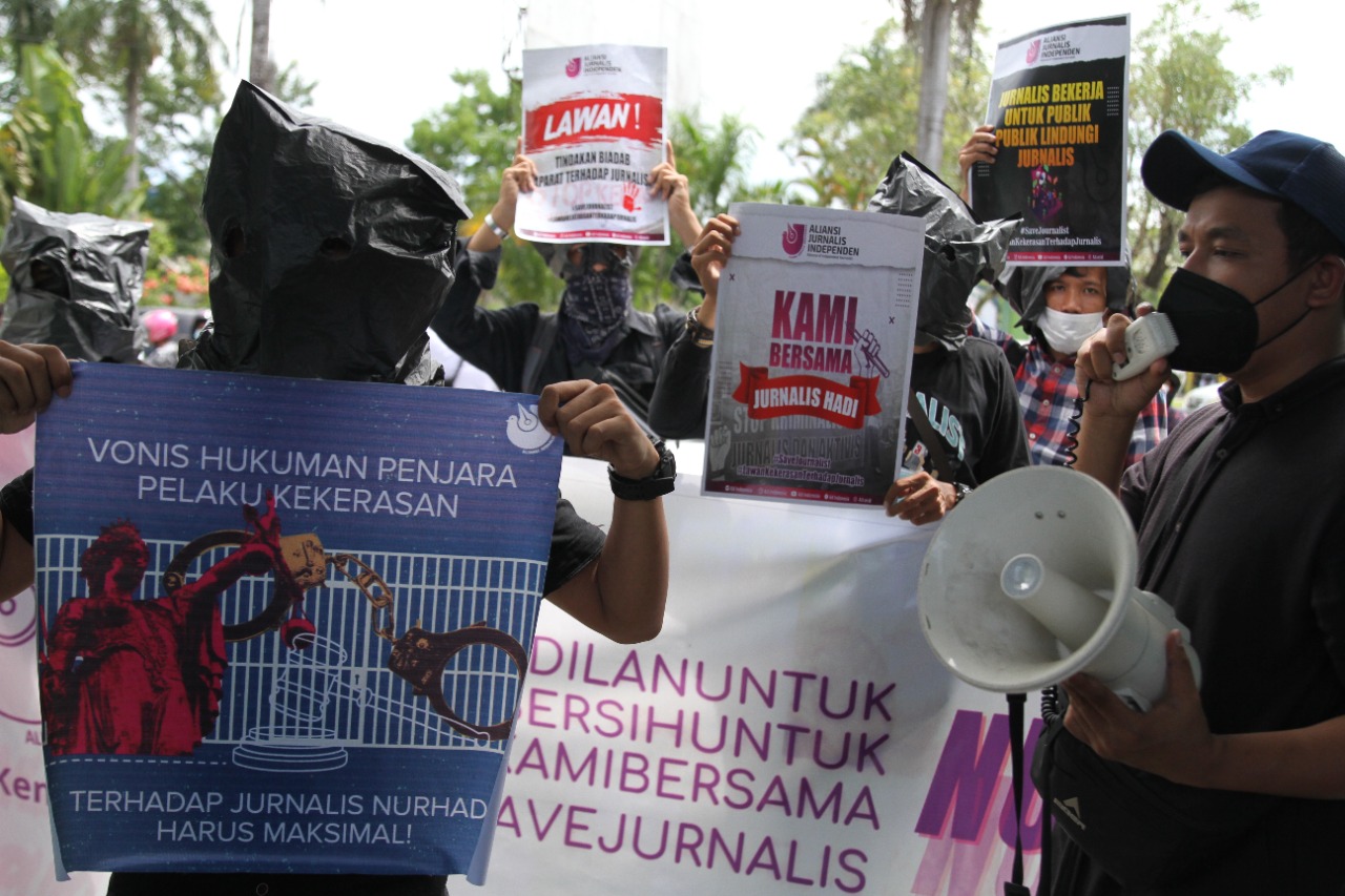 AJI Kendari Desak Jaksa Tuntut Terdakwa Penganiaya Jurnalis Tempo Seberat-beratnya