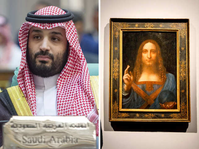 Mohammed Bin Salman Beli Lukisan Yesus Termahal di Dunia