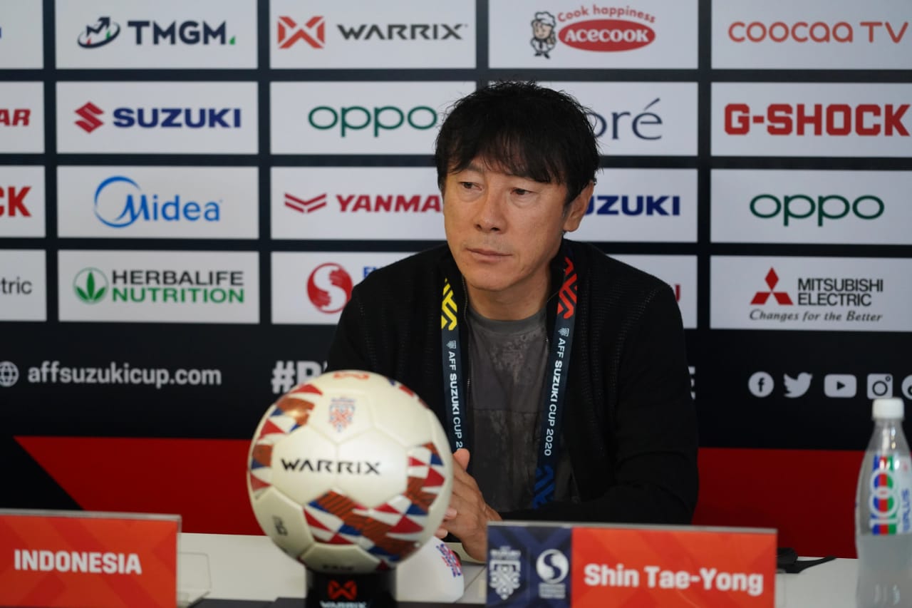 Shin Tae-yong Kritik Keras Sistem Bubble di Piala AFF 2020: Ada Orang Mabuk