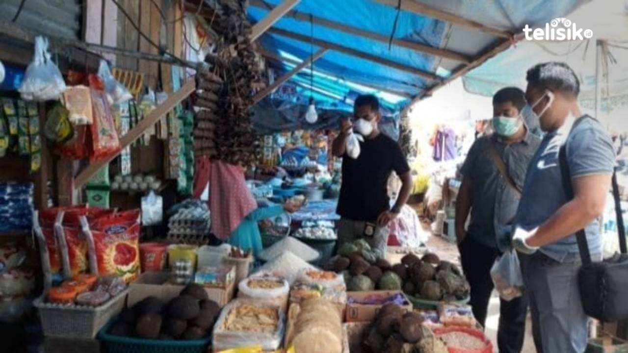 Antisipasi Kelangkaan Minyak, Satgas Pangan Polda Sultra Sidak Beberapa Pasar