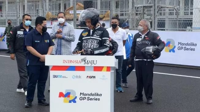 Jokowi Bakal Lepas Rider MotoGP dari Istana Besok