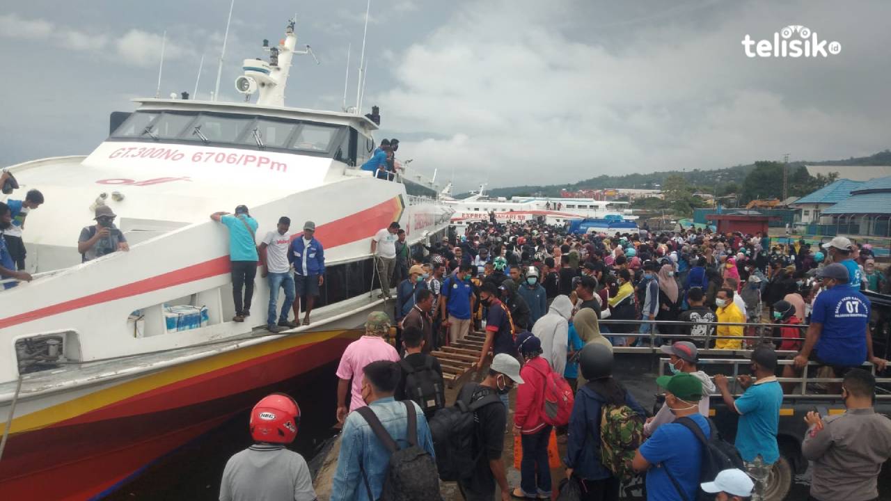 Lima Kapal Cadangan Disiapkan Angkut Pemudik di Sulawesi Tenggara