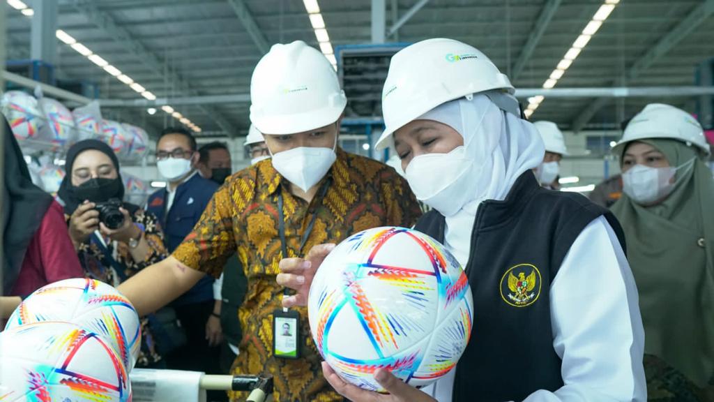 Diminati Banyak Negara, Bola Produksi Kabupaten Madiun Digunakan di Piala Dunia 2022
