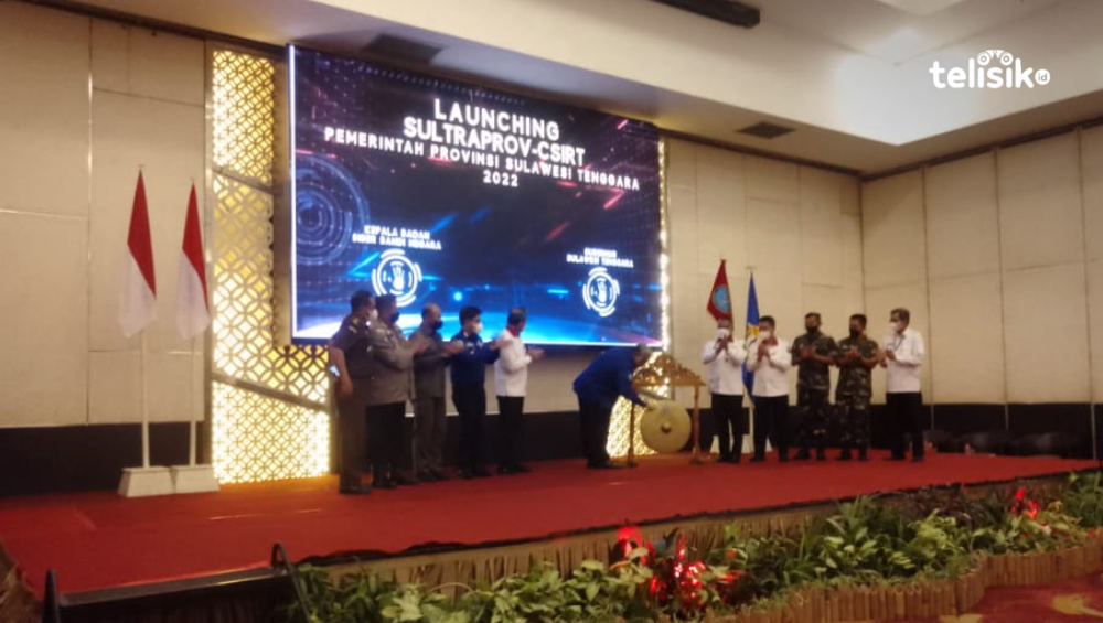 Minimalisir Ancaman Siber, BSSN Launching Csirt di Sulawesi Tenggara
