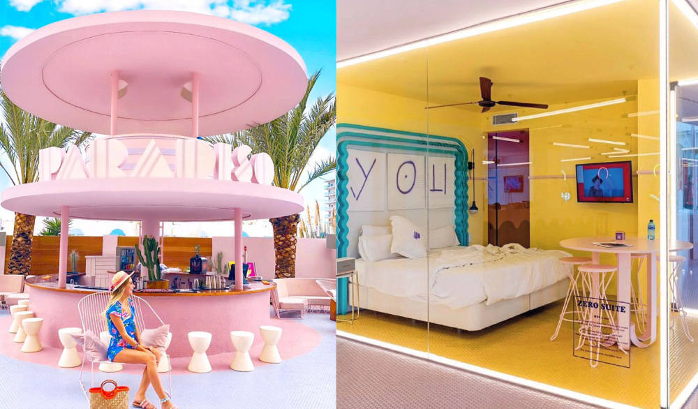 Intip Paradiso Art Hotel di Ibiza, Sensasi Menginap Gratis dengan Dinding Transparan