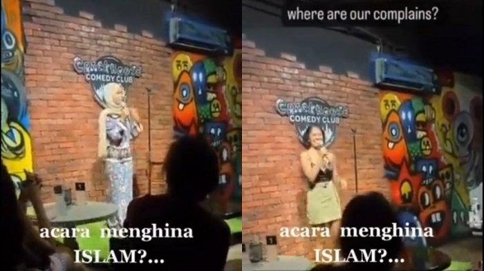 Wanita Ini Lepas Hijab dan Baju Akibat Tak Lucu saat Stand Up, Dianggap Hina Islam