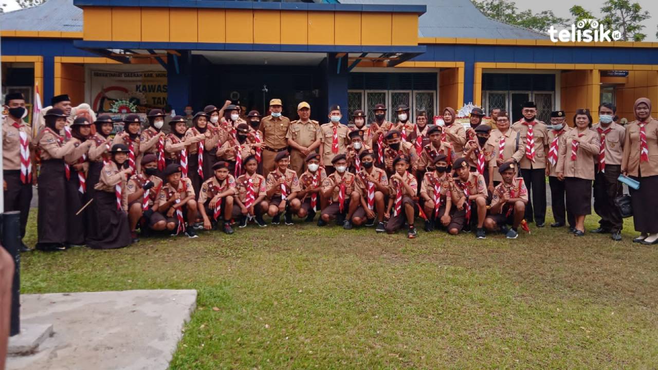 32 Pramuka Penggalang Asal Muna Barat Ikut Jambore Nasional XI di Cibubur