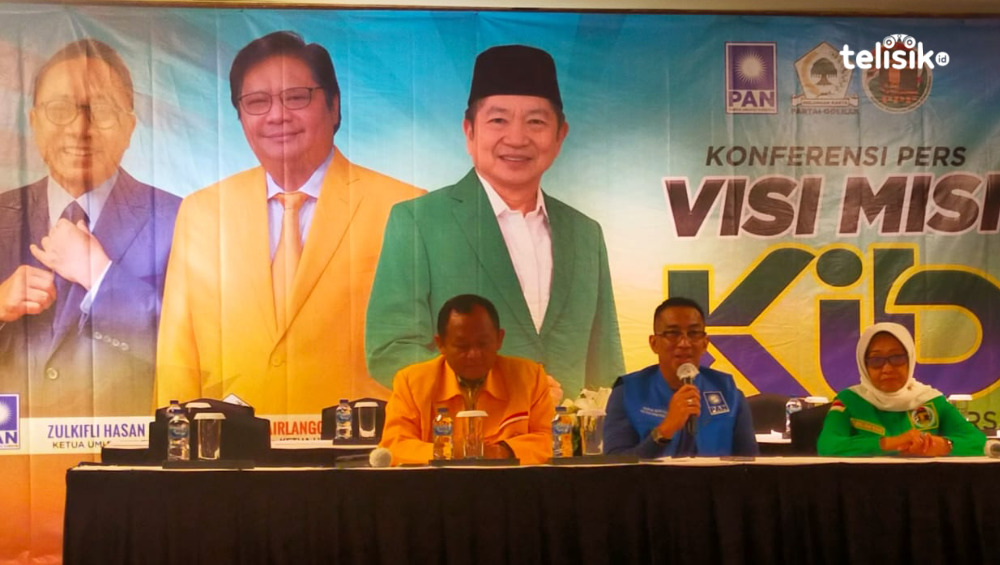 3 Ketum Parpol Bahas Visi Misi, KIB Gelar  Pertemuan di Surabaya