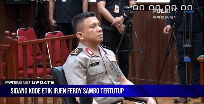Ferdy Sambo Resmi Dipecat dari Polri, Bungkam Usai Sidang Kode Etik