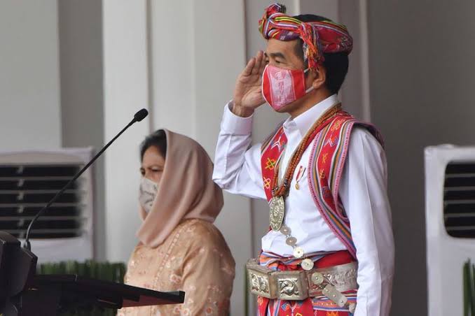 Ini Deretan Baju Adat Dipakai Jokowi Saat Upacara HUT Kemerdekaan RI