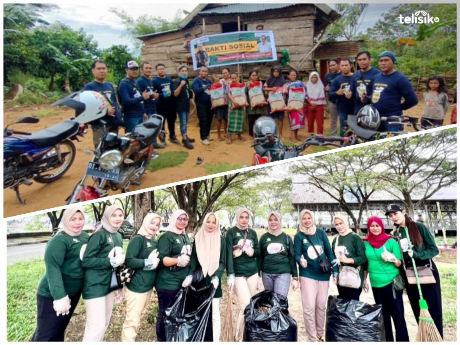 Kajari Muna-Bulog Bagi Beras, FKKBK Turun Tangan di Aksi World Cleanup Day