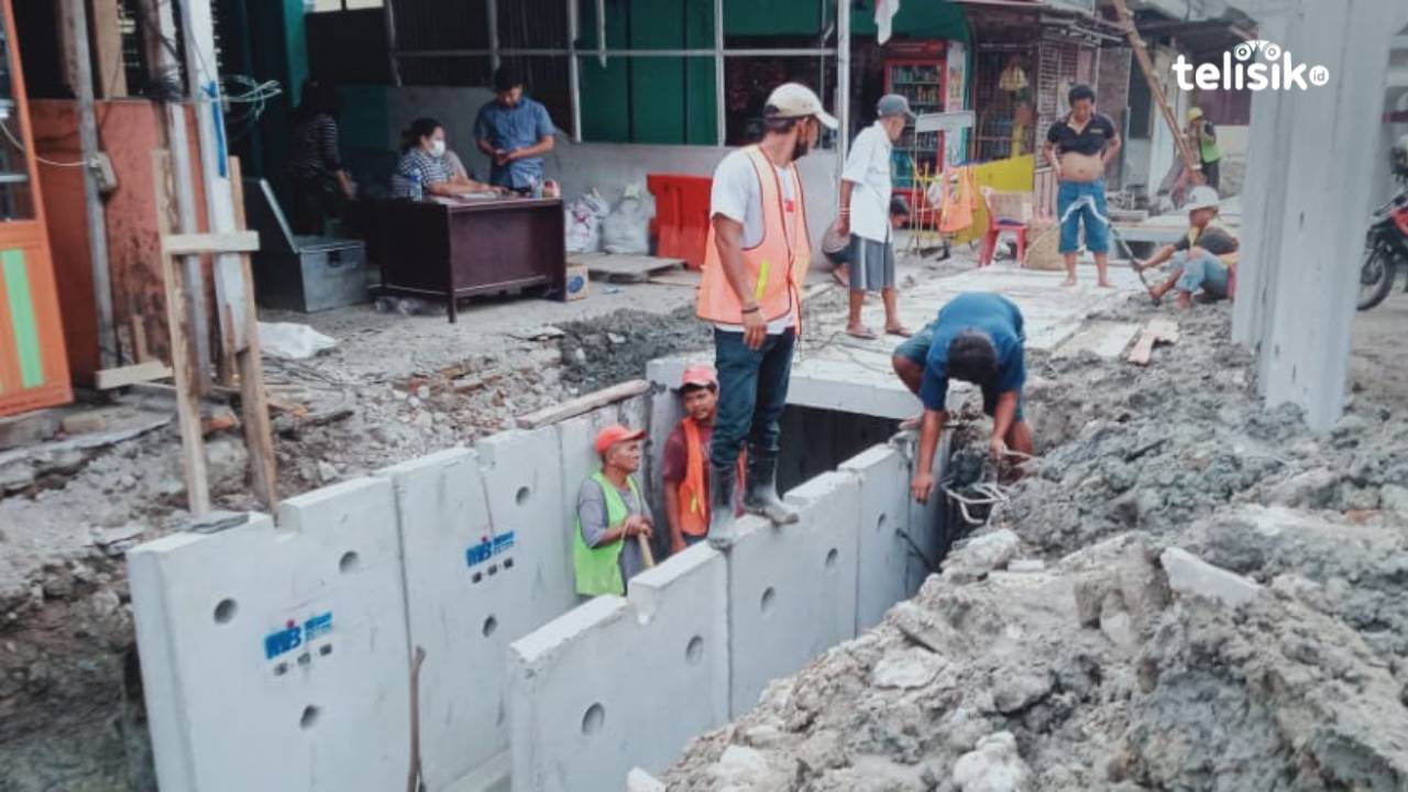 Proyek Pembangunan Drainase di Kota Medan Diduga Siluman dan Tebang Pilih