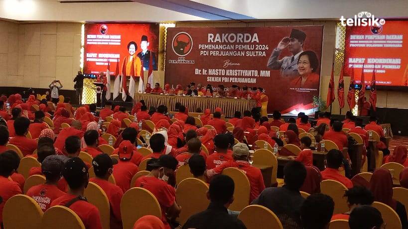 Target 112 Kursi Parlemen, PDIP Sulawesi Tenggara Mulai Jaring Bacaleg 