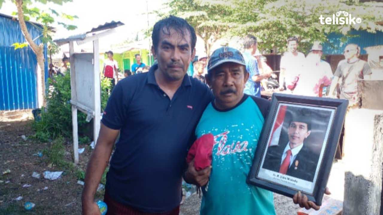 Aksi Heroik 2 Pria Selamatkan Foto Presiden dan Bendera Saat Kebakaran di Manggarai