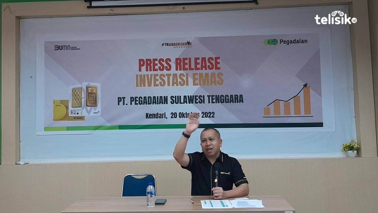 Antisipasi Resesi, Pegadaian Sulawesi Tenggara Ajak Masyarakat Investasi emas