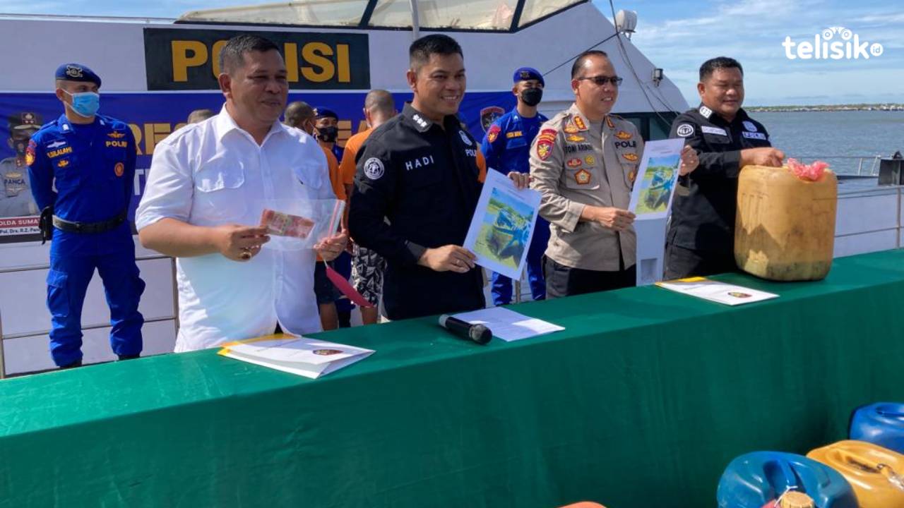 Bajak Laut Beraksi Pakai Senjata Airsoft Gun Ditangkap Polisi