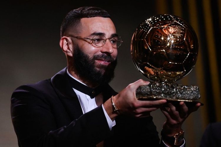 Karim Benzema Raih Ballon d'Or 2022 untuk Pertama Kalinya