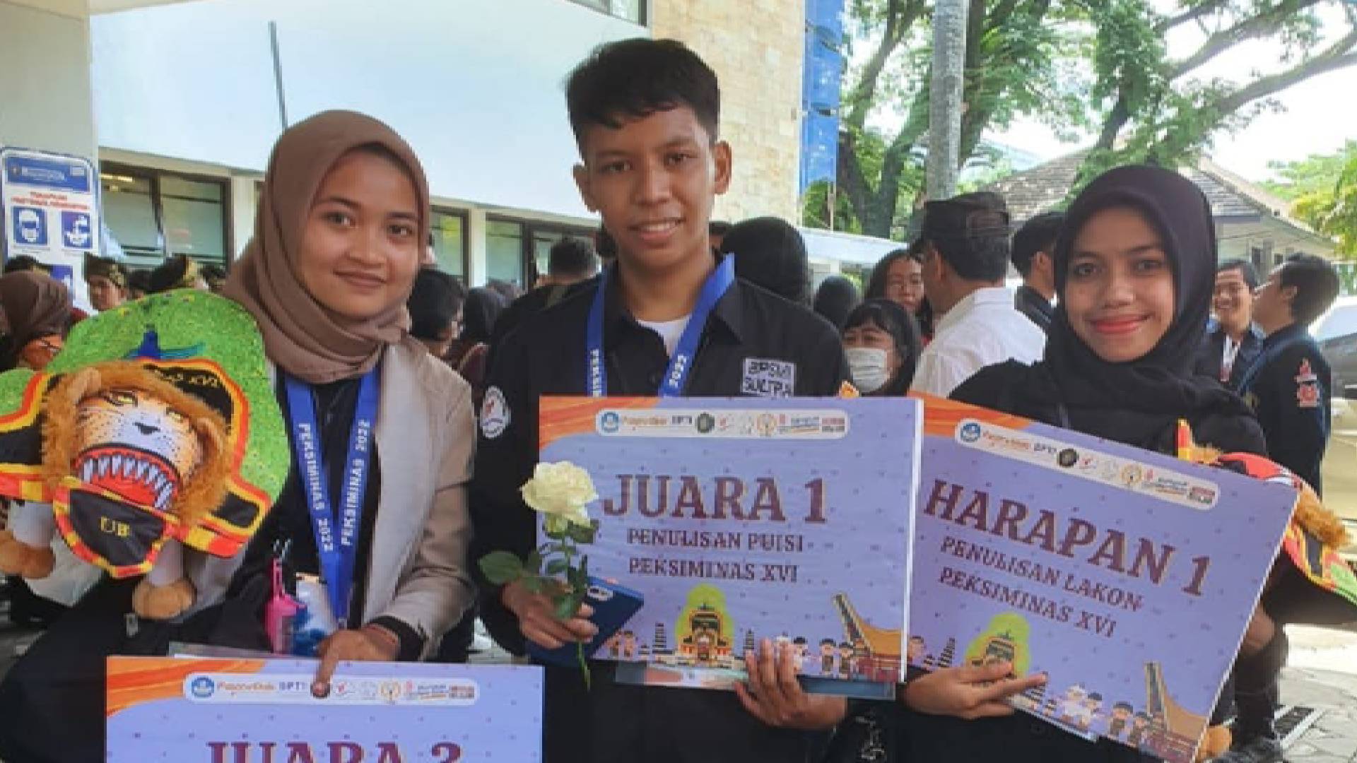 3 Mahasiswa UHO Wakili Sulawesi Tenggara di Pekan Seni Mahasiswa Nasional 2022