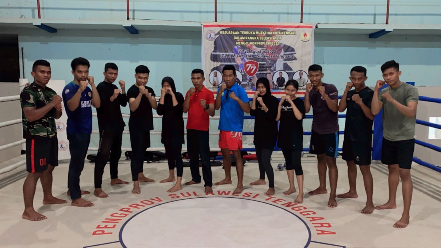 9 Atlet Muay Thai Konawe Selatan Bakal Berlaga di Porprov