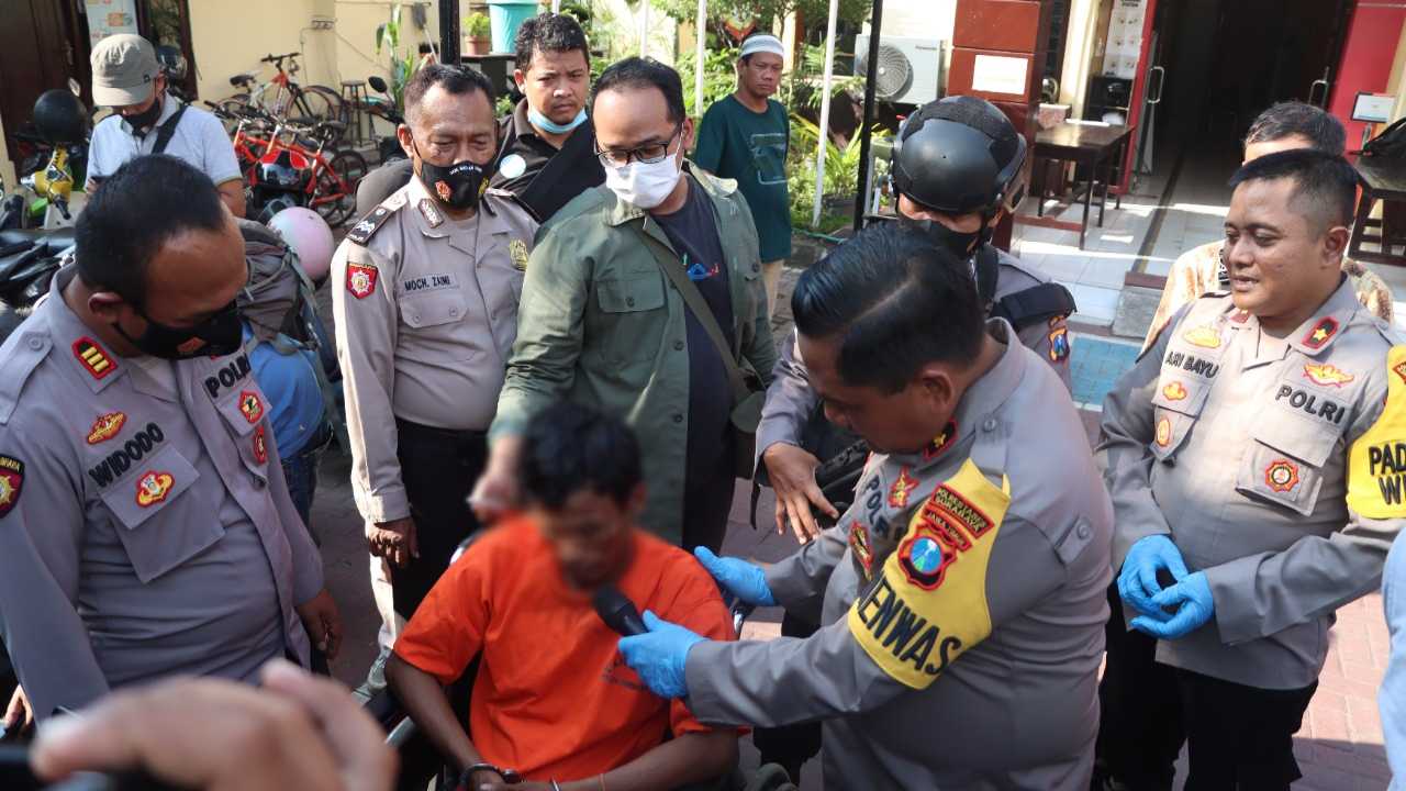 Beraksi 13 TKP, Residivis Kambuhan di Surabaya Didor Petugas