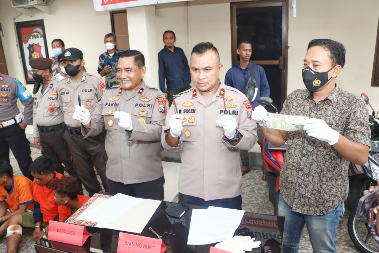 Kasus Curanmor di Surabaya Tinggi, Empat Pelaku Didor Polisi