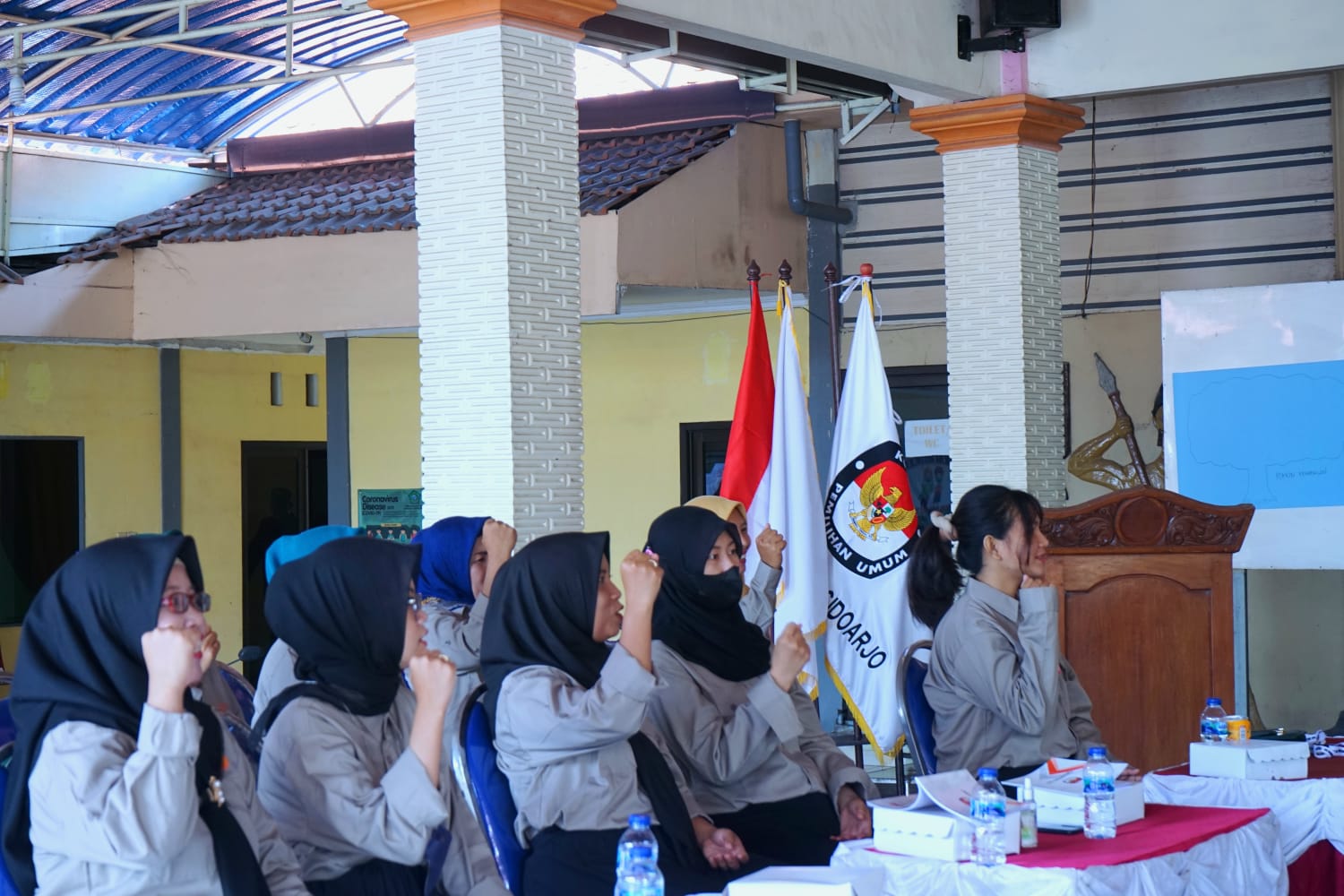 KPU Jawa Timur Beri Pendidikan Politik Kader Desa Melek Pemilu 2024