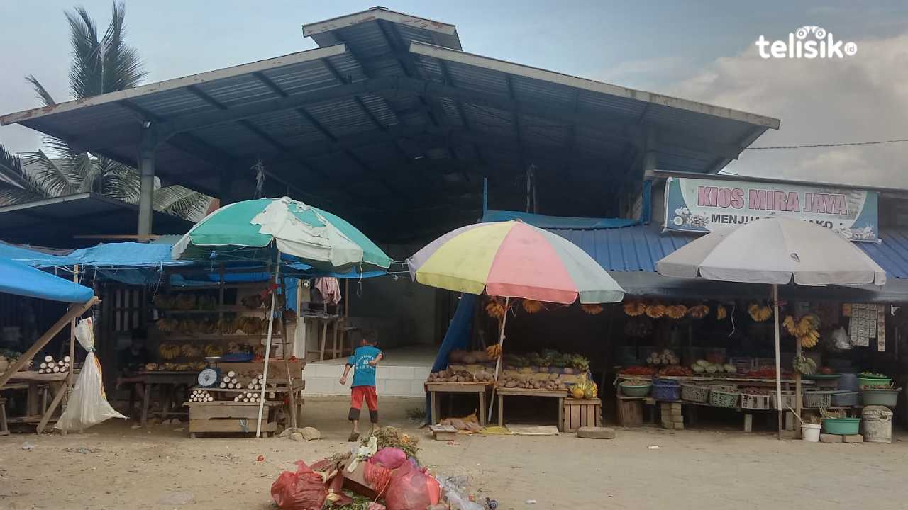 Lima Tahun Usai Dibangun, Pasar Rakyat Wayong Kendari Tak Difungsikan