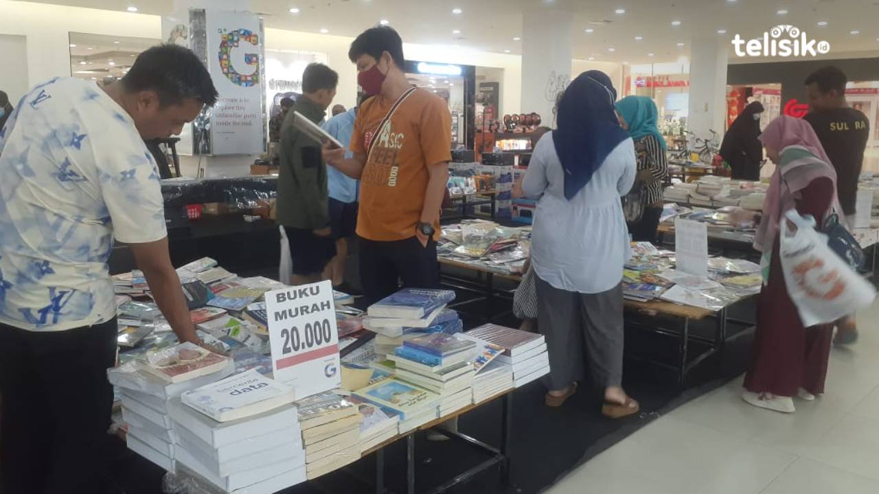 Bazar Buku Murah di Gramedia Lippo Plaza Kendari Harga Serba Rp 20 Ribu