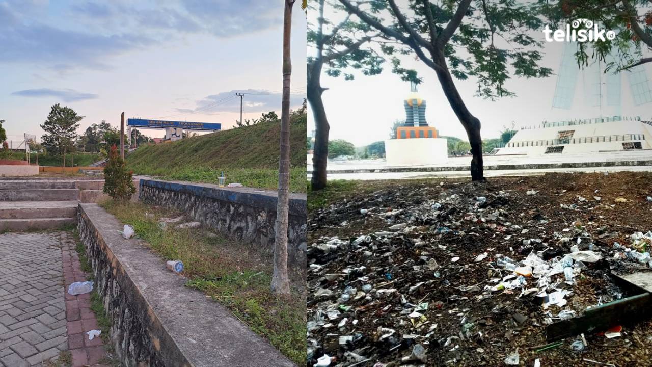 Sampah Plastik Kotori Spot Wisata di Kota Kendari