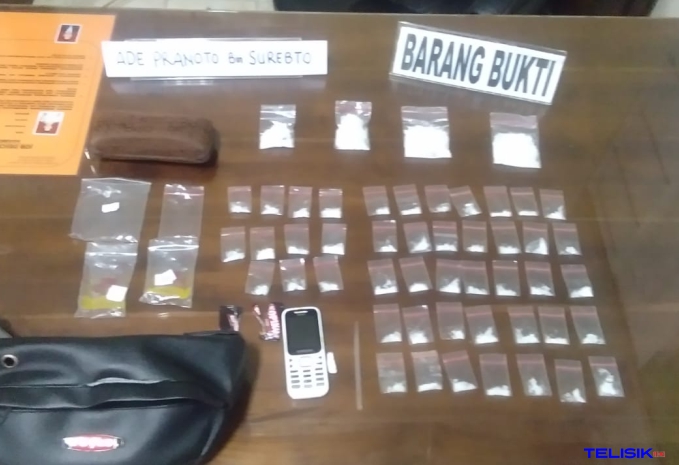 Miliki 50 Paket Sabu, Pemuda Diringkus Polisi