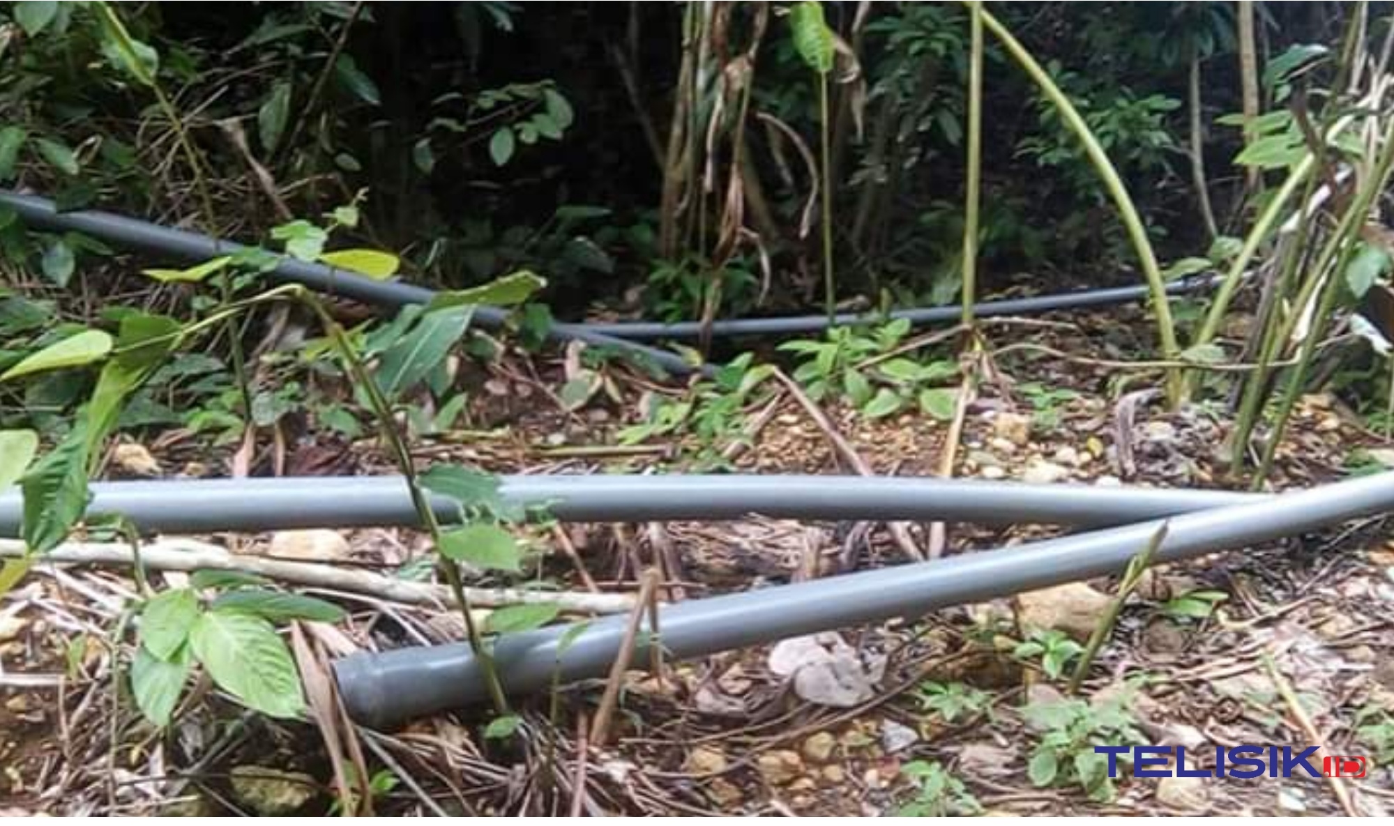Jaringan Pipa Air Bersih Salah Satu Desa di Muna Terbengkalai