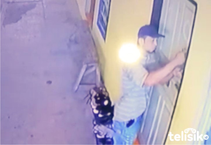 Pencuri di Kendari Terekam CCTV Bobol Kost Mahasiswa