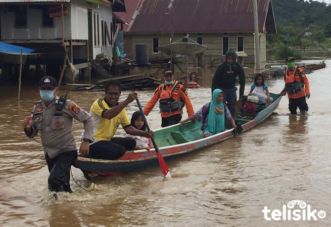Dua Kecamatan di Konawe Utara Terendam Banjir