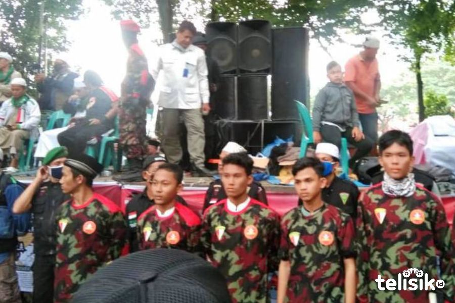 Anak di Bawah Umur Ikut Demo Tolak RUU HIP di Medan