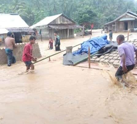Banjir Landa Pulau Taliabu, Lebih Seribu Rumah Teredam