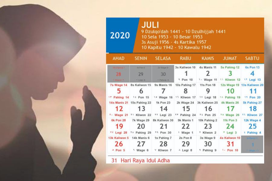 Jadwal puasa bulan juli 2021
